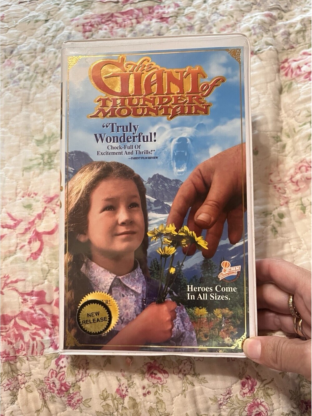 The Giant of Thunder Mountain VHS 1998 Bart the Bear Noley Thornton Clamshell